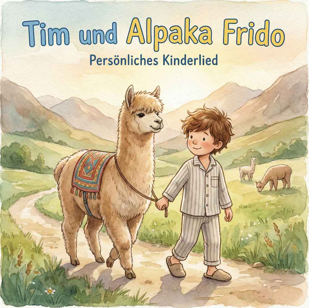 Tim und Alpaca Frido Cover